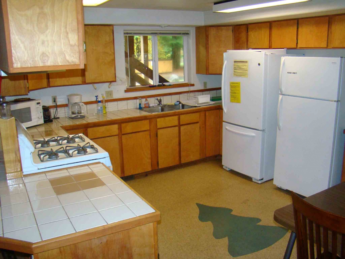 Kitchen in apartment