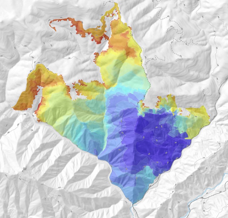 Ore Fire progression map