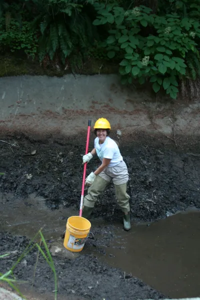 Sediment Basin Sampling 2007