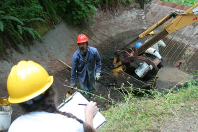 Sediment Basin Sampling 2007