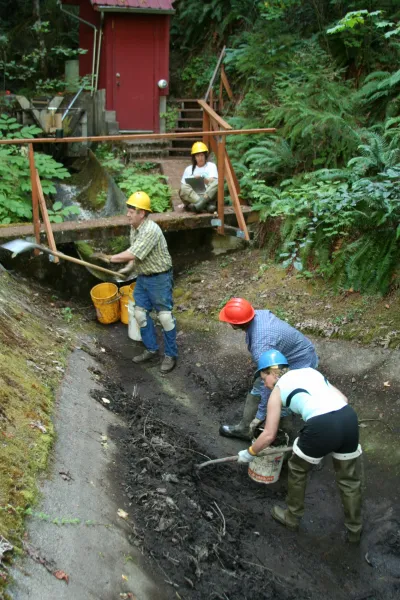 Sediment Basin Sampling 2007