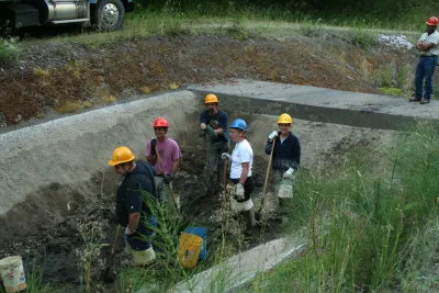 Sediment Basin Sampling 2007