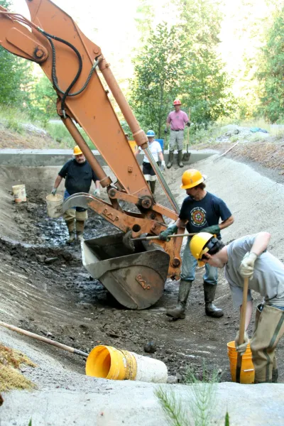 Sediment Basin Sampling 2007
