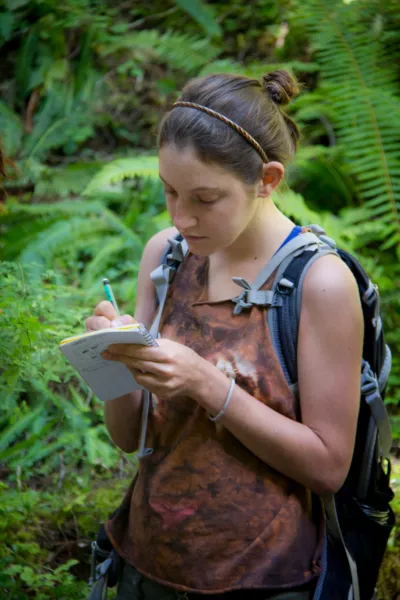 Stream Ecology field work, July 2014