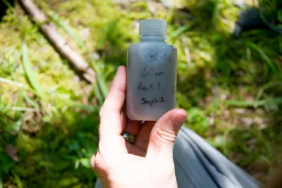 Stream Ecology field work, July 2014