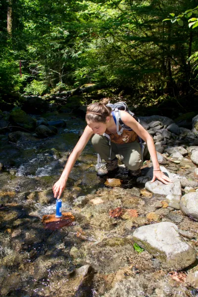 Stream Ecology field work, July 2014