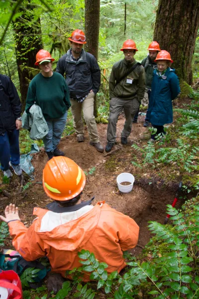 OSU's College of Forestry graduate student orientation 2014