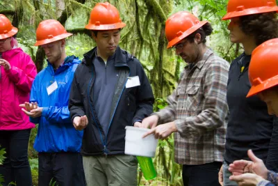 OSU's College of Forestry graduate student orientation 2014