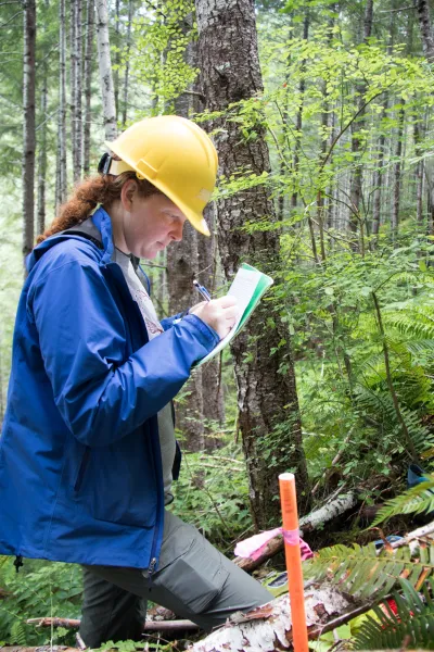 Graduate students in Watershed 1