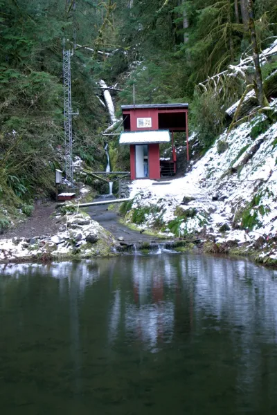 Gauging Station at Watershed 2