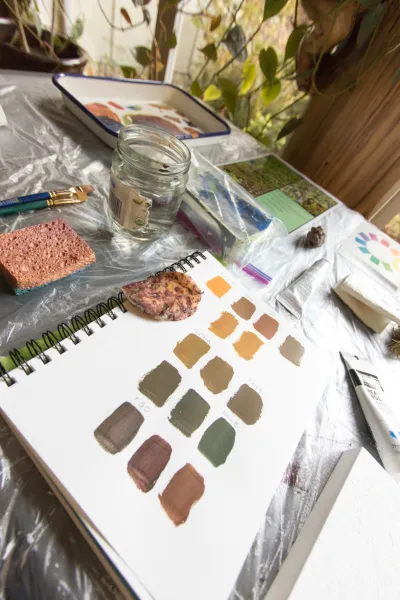 Art materials and colors