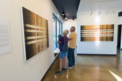 Artist Leah Wilson exhibit
