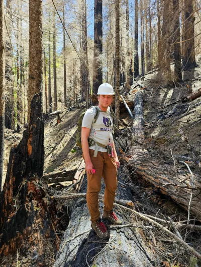Mack Creek burn