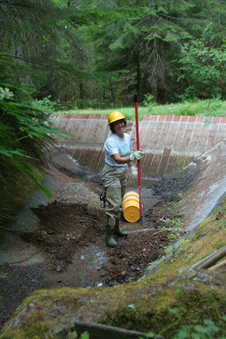 Sediment Basin Sampling 2007