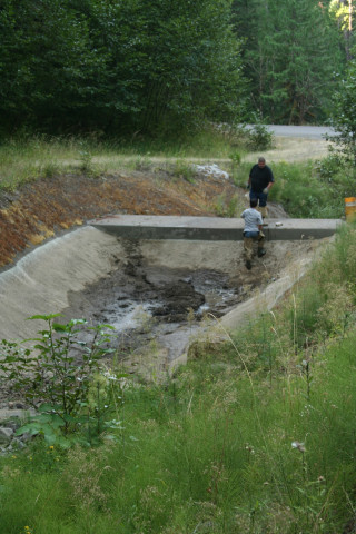 Sediment Basin Sampling 2007