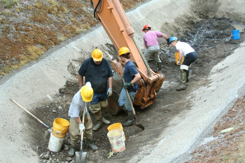 Sediment Basin Sampling 2007