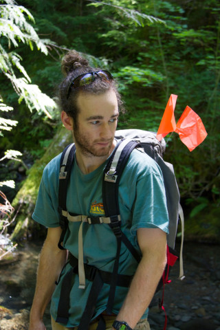 Stream Ecology field work, July 2014