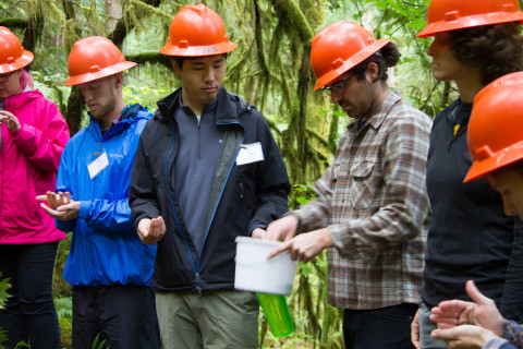 OSU's College of Forestry graduate student orientation 2014