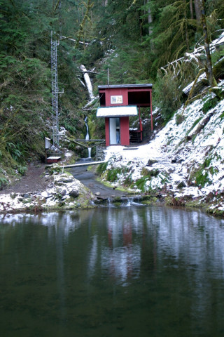 Gauging Station at Watershed 2