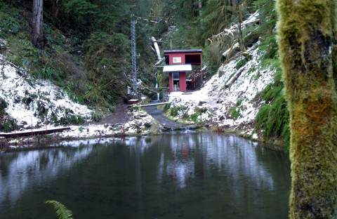 Gauging Station at Watershed 2