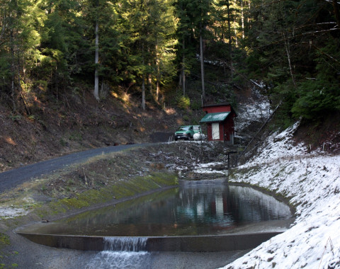 Gauging Station at Watershed 3