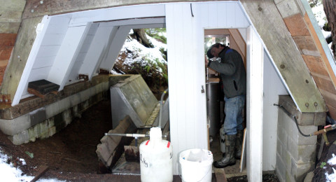 Gauging Station at Watershed 7