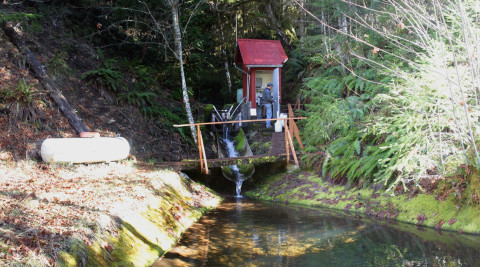 Gauging Station at Watershed 9