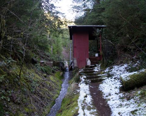 Gauging Station at Watershed 10
