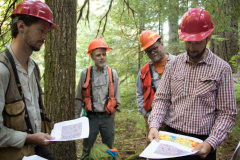 Pacific Northwest Permanent Sample Plot Program, Field work 2018