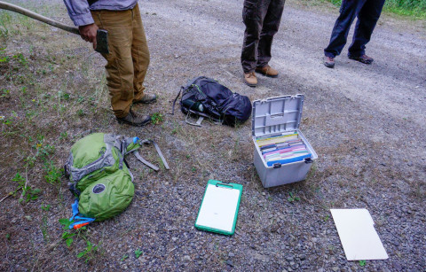 Pacific Northwest Permanent Sample Plot Program, Field work 2018