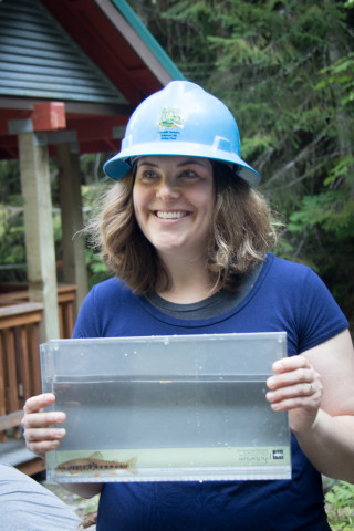 USFS scientist Brooke Penaluna