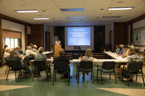 Hannah Gosnell presents on social science