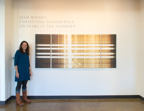 Artist Leah Wilson exhibit