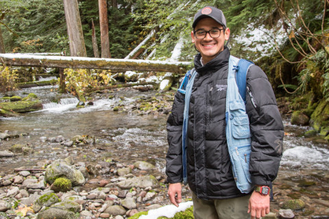 Lookout Creek isotope sampling