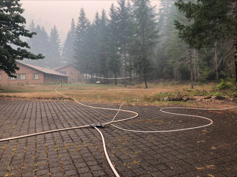 Lookout Fire 2023 headquarters