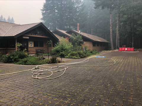 Lookout Fire 2023 headquarters