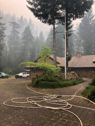 Lookout Fire 2023 headquarters