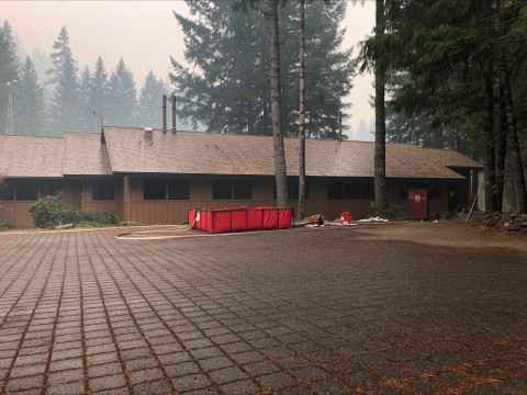 Lookout Fire 2023 headquarters