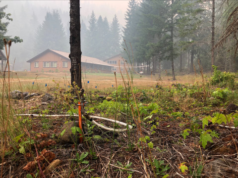 Lookout Fire 2023 headquarters
