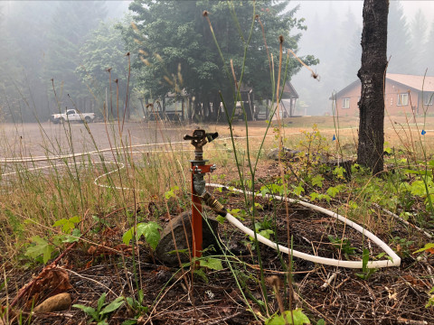 Lookout Fire 2023 headquarters