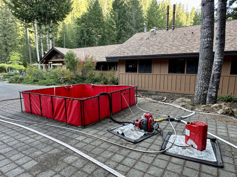 Lookout Fire 2023 headquarters