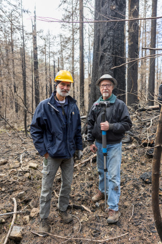 April 2024 field trip to HJA after Lookout Fire