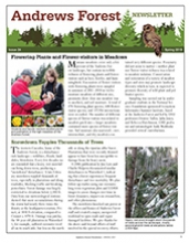 Andrews Forest Newsletter Spring 2019
