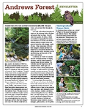 Fall 2014 newsletter