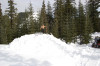 Upper Lookout Met Shelter during snow event