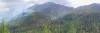 Photo from top of rock outcrop/quarry on road 130